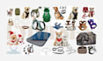 do pet accessories tech pack for collar, leash, harness, pet clothing, bed, bag