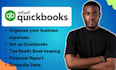 quickbooks setup quickbooks online bookkeeping quickbooks clean up, catch up