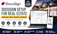 set up docusign workflow for real estate agents and brokers