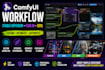 create comfyui workflow for stable diffusion, ai image, flux ai sdxl