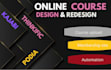 build podia website, online course, teachable course, podia
