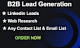 do b2b lead generation,linkedin leads and email list