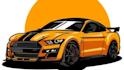 draw vector car cartoon illustration racing car skateboard car design garage