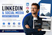 write professional linkedin posts and instagram captions in italian