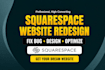 design squarespace website redesign squarespace website edit squarespace website