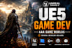 do unreal engine game development, develop unreal engine game environments, ue5