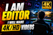 edit professional gaming videos in 4k HD