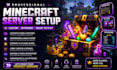 setup your minecraft server with plugins, config and maps