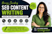 write engaging SEO blog posts with a human touch