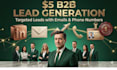 do linkedin b2b lead generation qualified list with sales navigator