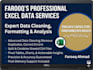 do excel data cleaning and data manipulation perfectly