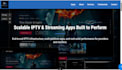 develop ott streaming app, iptv app for android, ios, fire TV with control panel