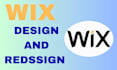 build wix website, redesign wix website design, wix ecommerce website