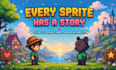 create professional pixel art characters, tilesets and game assets