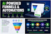 build ai powered funnels and automations
