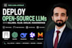 locally setup and deploy opensource llm using ollama vllm airllm huggingface