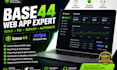 base 44 expert fix base44 bug base44 webapp stripe integration