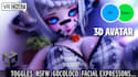 create custom vrchat avatar, vr character, nsfw avatar, furry avatar, vrm model
