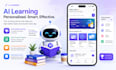 develop e learning app, educational app, kid learning app, lms, ai language app