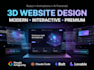 develops modern cinematic websites with premium animation