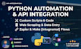 create python automation scripts and custom API integrations