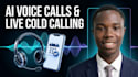 setup ai voice calling agents and do live b2b cold calling