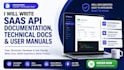 write saas API documentation, technical docs user manuals