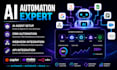 build ai agent, CRM automation and webhook integration