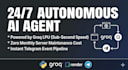 build an autonomous ai agent pipeline using groq and python