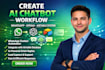 create ai chatbot workflow with whatsapp, openai and airtable system claude ai