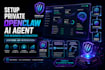 setup private openclaw ai agent for business automation deepseek api integration