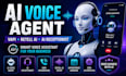 build ai voice agent, ai receptionist vapi calling ai automation twillio setup