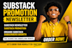 do substack promotion, substack newsletter, organic substack subscribers growth