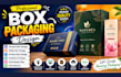 do box packaging design, amazon box design, mailer box and product box design
