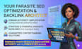 do parasite seo optimization, parasite backlink, parasite ranking, guest post