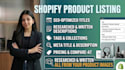 write and bulk upload your shopify products from images