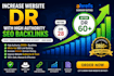 increase website DR with high authority SEO backlinks