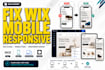 fix wix mobile responsive issues wix studio mobile layout wix automation wix cms