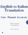 english to italian translation