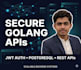 build a high performance golang backend and rest API for your app