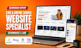 create modern elearning website, lms website and online course platform
