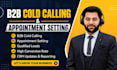do telemarketing, cold calling, and appointment setting