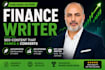 write finance and fintech articles that build authority
