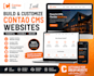 build upgrade redesign optimise a modern contao cms  website business, fix bug