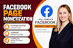 complete facebook page monetization fb monetization content moetization