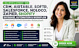 crm airtable softr salesforce noloco zapier shopify database automation workflow