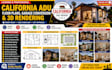 draw licensed california adu floor plans, garage conversion and 3d rendering