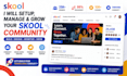skool community skool online course skool promotion skool manager promote skool