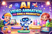 create cinematic ai video animations