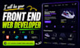 be your front end web developer